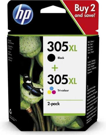 HP 305XL - Inktcartridge - Origineel - Kleur & Zwart 2 Pack beschikbaar voor biedingen