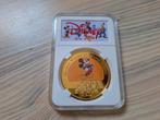 Grote vergulde Disney munt, Postzegels en Munten, Munten | Nederland, Ophalen of Verzenden