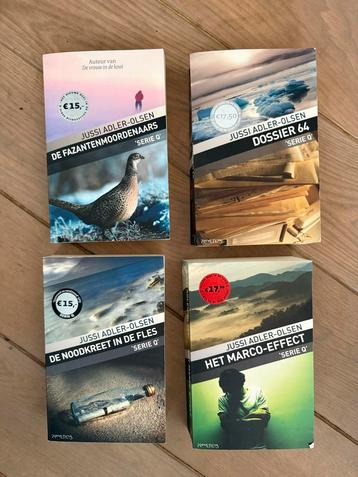 Jussi Adler-Olsen - Serie Q - 4 Boeken beschikbaar voor biedingen