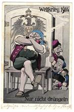 Ansichtkaart WO 1, Ophalen of Verzenden, Voor 1920, Gelopen, Politiek en Historie