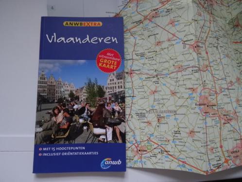 anwb extra reisgids Vlaanderen / met de wegenkaart, Boeken, Reisgidsen, Zo goed als nieuw, Reisgids of -boek, Europa, ANWB, Ophalen of Verzenden