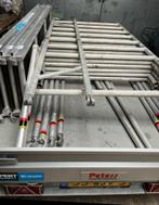 Euroscaffold rolsteiger breed | 8,2 meter werkhoogte, Doe-het-zelf en Verbouw, Steigers, Ophalen, Gebruikt, Rolsteiger of Kamersteiger