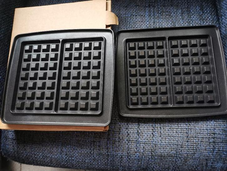 Platen voor wafelijzer Nova, 4 x7 , koopje 5 euro, nieuw, Witgoed en Apparatuur, Wafelijzers, Nieuw, Uitneembare platen, Ophalen