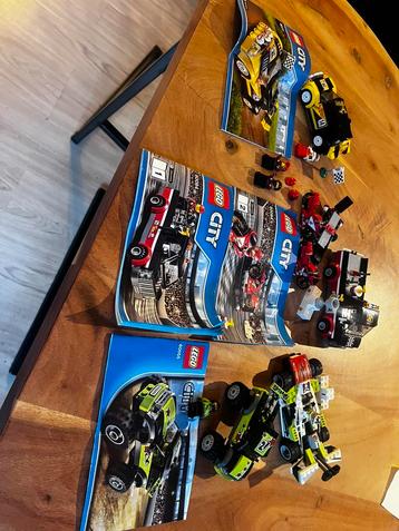 Lego Racers City 8898, 60055, 60084 en 60113. beschikbaar voor biedingen