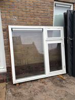 Hardhouten kozijn met luxaflex en HR++ glas, Overige typen, Zo goed als nieuw, 200 tot 215 cm, Hout