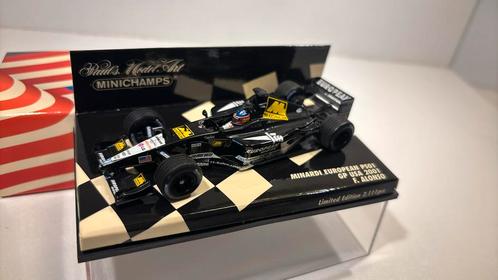 F1 minardi ps01 gp usa 2001 F.alonso minichamps 1.43, Hobby en Vrije tijd, Modelauto's | 1:43, Zo goed als nieuw, Auto, MiniChamps