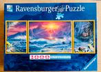 Prachtige drieluik puzzel, Ravensburger, 1000 stukjes, Hobby en Vrije tijd, Denksport en Puzzels, Ophalen of Verzenden, 500 t/m 1500 stukjes