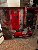 Leuk schilderij van vespa, Antiek en Kunst, Ophalen
