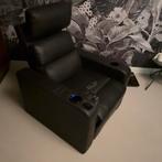 Zeer luxe relaxfauteuil bioscoopstoel, Huis en Inrichting, Fauteuils, Ophalen, Zo goed als nieuw, 75 tot 100 cm, Leer