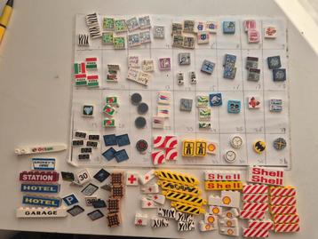 Lego city vintage paradisa onderdelen shell ziekenhuis pizza beschikbaar voor biedingen