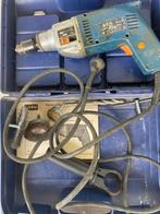 Boormachine AEG en diverse bankklemmen, Doe-het-zelf en Verbouw, Ophalen, Gebruikt