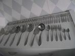 50 vintage puntfilet bestek Inoxa Classique inox massief p s, Antiek en Kunst, Ophalen of Verzenden