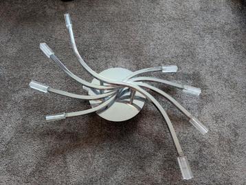 Chromen halogeen plafondlamp  beschikbaar voor biedingen