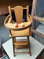 Poppen kinderstoel van hout, Ophalen of Verzenden, Gebruikt, Poppenhuis