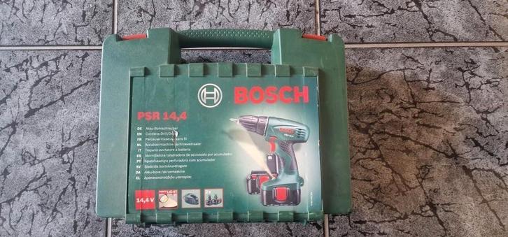 Bosch PSR 14.4 Schroefmachine zonder Accu en met Oplader, Doe-het-zelf en Verbouw, Gereedschap | Boormachines, Zo goed als nieuw