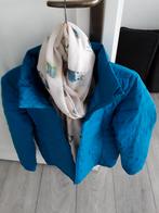 NIEUW!! DOORGESTIKTE GEWATTEERDE TURQUOISE*ESPRIT*TUSSENJAS., Kleding | Dames, Maat 38/40 (M), Overige kleuren, Nieuw, Ophalen of Verzenden