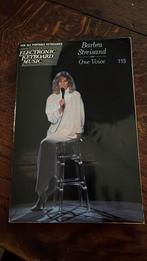 Barbra Streisand One voice - keyboard, Ophalen of Verzenden, Zo goed als nieuw, Les of Cursus, Keyboard