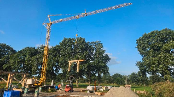 bouwkraan, Zakelijke goederen, Machines en Bouw | Kranen en Graafmachines, Hijswerktuig, Ophalen