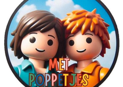 MET POPPETJES: Tieners en jong volwassenen, Kinderen en Baby's, Speelgoed | Playmobil, Zo goed als nieuw, Ophalen of Verzenden