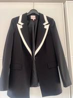 Denny Rose blazer zwart wit maat L, Ophalen of Verzenden, Zo goed als nieuw, Maat 38/40 (M), Zwart