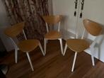 Keukenstoeltjes 3 stuks, Huis en Inrichting, Stoelen, Ophalen of Verzenden, Zo goed als nieuw