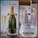 NIEUW wijnkoeler 23 x 11,5 cm, Kunststof, Verzenden, Nieuw, Minder dan 5 flessen