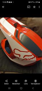 Fox motorcross helmet L zgan 3 4 x gebruik