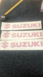 Stickers Suzuki rood 26cm, Motoren, Accessoires | Stickers, Ophalen of Verzenden