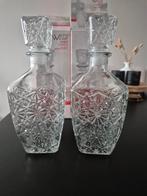2 Nieuwe Karaffen - 900ml, Overige kleuren, Nieuw, Ophalen of Verzenden, Glas