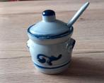 Vintage Keuls mosterdpotje met lepeltje., Ophalen of Verzenden, Zo goed als nieuw