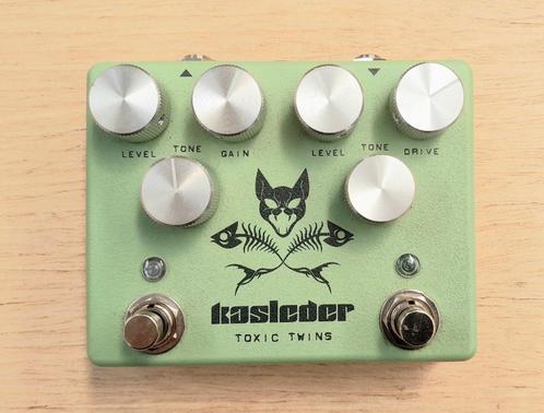 Kasleder Toxic Twins Dual Overdrive, Muziek en Instrumenten, Effecten, Zo goed als nieuw, Distortion, Overdrive of Fuzz, Ophalen of Verzenden