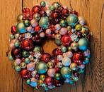 Kerstballenkrans, Huis en Inrichting, Ophalen, Zo goed als nieuw