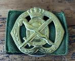 Oud model GNK baret embleem, Verzamelen, Verzenden, Landmacht, Nederland, Embleem of Badge