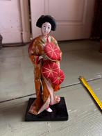 Japanse Pop in Kimono met Parasol - Vintage Decoratieobject, Antiek en Kunst, Ophalen of Verzenden