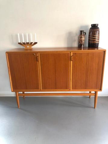 Vintage teak dressoir jaren 60 Bodafors Sweden B Fridhagen 