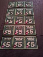 15 Plus vouchers/qr-codes voor korting op dagje uit, Verzamelen, Supermarktacties, Plus, Ophalen