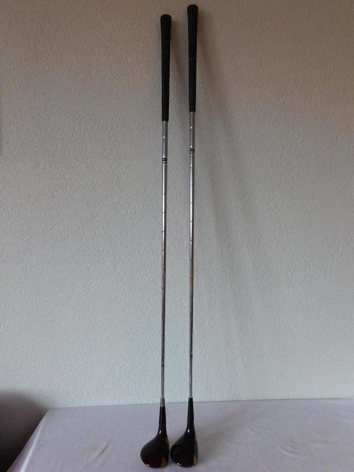 2 Mentor golf clubs, made in Schotland, 5 lengte 110 cm en 3, Sport en Fitness, Golf, Gebruikt, Club, Overige merken, Ophalen of Verzenden