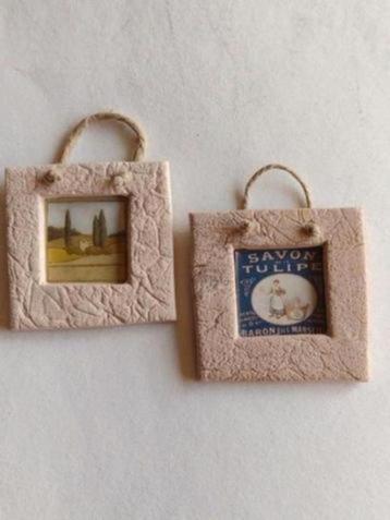 Provence schilderijtje / miniatuur Fennicole beschikbaar voor biedingen
