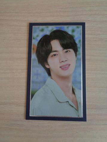 BTS Jin Permission to Dance PTD On Stage Message photocard beschikbaar voor biedingen
