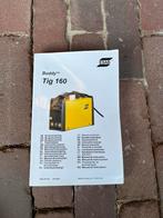 ESAB Buddy Tig 160 Lasapparaat, Doe-het-zelf en Verbouw, Gereedschap | Lasapparaten, Ophalen of Verzenden, Gebruikt, Minder dan 150 ampère