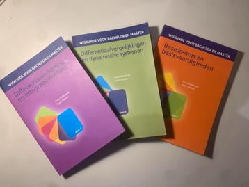 Wiskunde Bachelor/Master -  (3 delen) beschikbaar voor biedingen