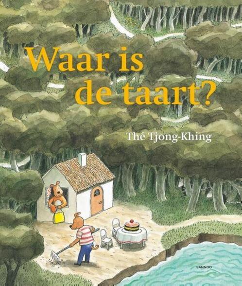 Kinderboek Boek Waar is de taart? - Thé Tjong-Khing, Boeken, Kinderboeken | Jeugd | onder 10 jaar, Nieuw, Sprookjes, Ophalen of Verzenden