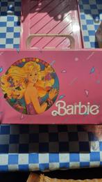 Vintage Barbie Pink Beauty Case Accessoires Box 1990 Barbie, Gebruikt, Accessoires, Verzenden