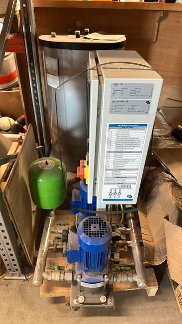 Drukverhogingsunit (hydrofoor) beschikbaar voor biedingen