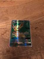 Pokémon kaart Leafeon GX, Hobby en Vrije tijd, Verzamelkaartspellen | Pokémon, Ophalen, Zo goed als nieuw, Losse kaart, Foil