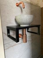 Saniclean fontein incl kraan zonder siffon, Ophalen of Verzenden, Nieuw, Steen, Toilet