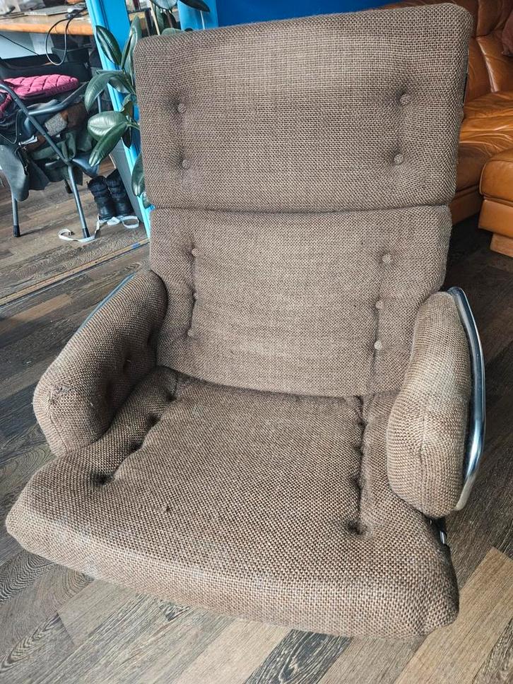 Martin Visser Nagoya Draaifauteuil Spectrum, Huis en Inrichting, Fauteuils, Gebruikt, 50 tot 75 cm, 75 tot 100 cm, Ophalen