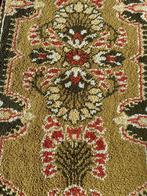 Vintage 1980 1990 smyrna hand geknoopt vloerkleed 120 x 220, Huis en Inrichting, Gebruikt, 100 tot 150 cm, 200 cm of meer, Ophalen of Verzenden