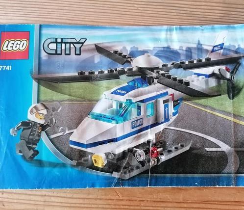 Lego City set 7741 - Police helicopter met minifiguur (2008), Kinderen en Baby's, Speelgoed | Duplo en Lego, Gebruikt, Lego, Complete set