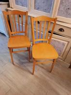 2 vintage stoelen, Huis en Inrichting, Stoelen, Twee, Zo goed als nieuw, Ophalen